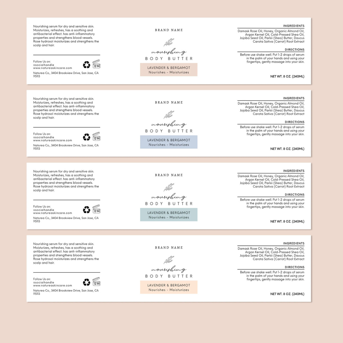 Custom Cosmetic Jar Rectangle Labels: The Ultimate Guide
