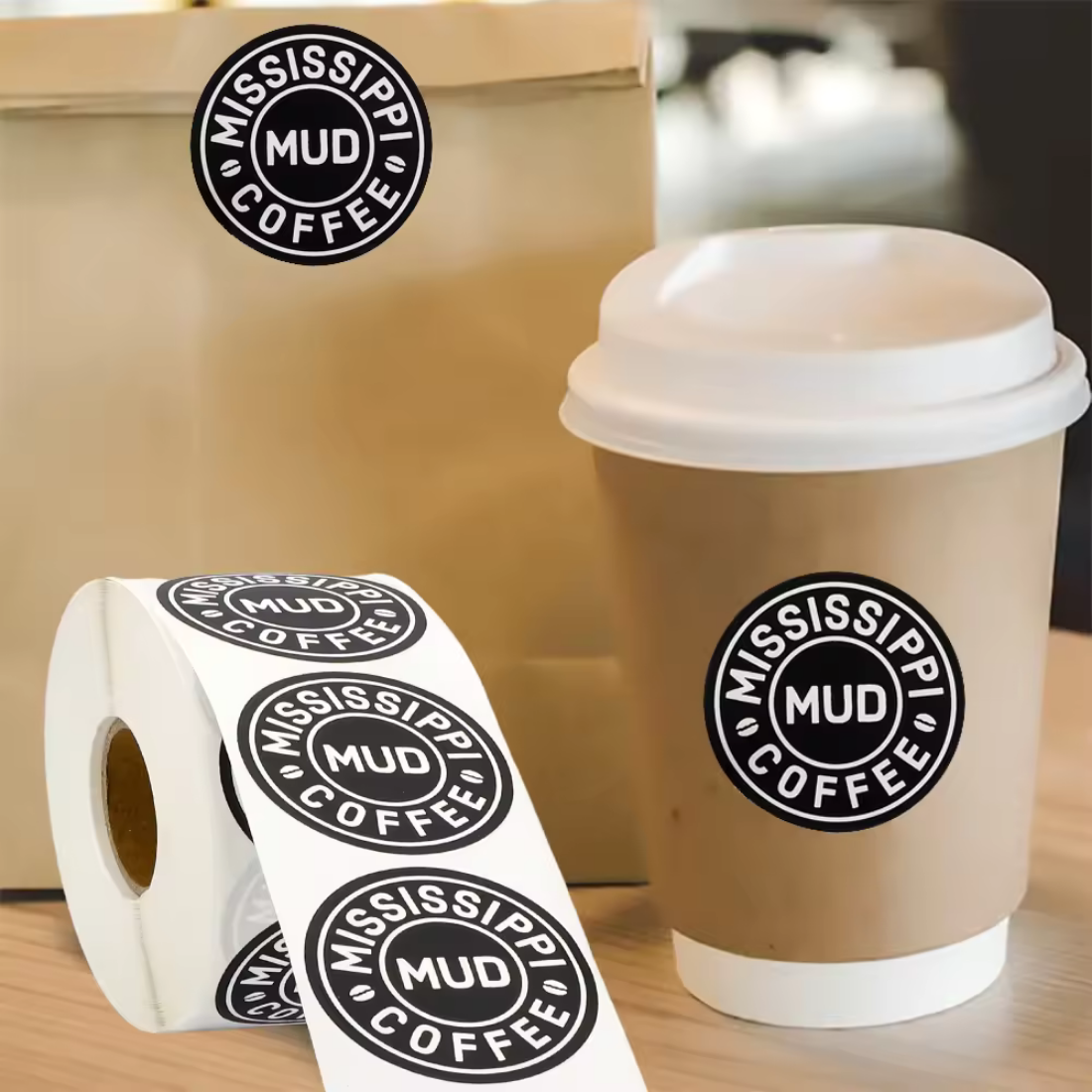 How Custom Cup Sleeve Stickers Elevate Your Brand Presence