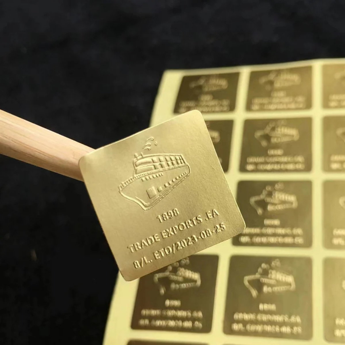 Why Embossed Square Stickers Are Revolutionizing Custom Packaging