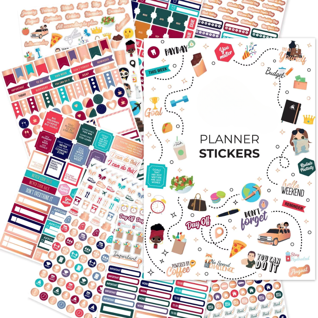 How Planner Sticker Sets Can Elevate Your Organization
