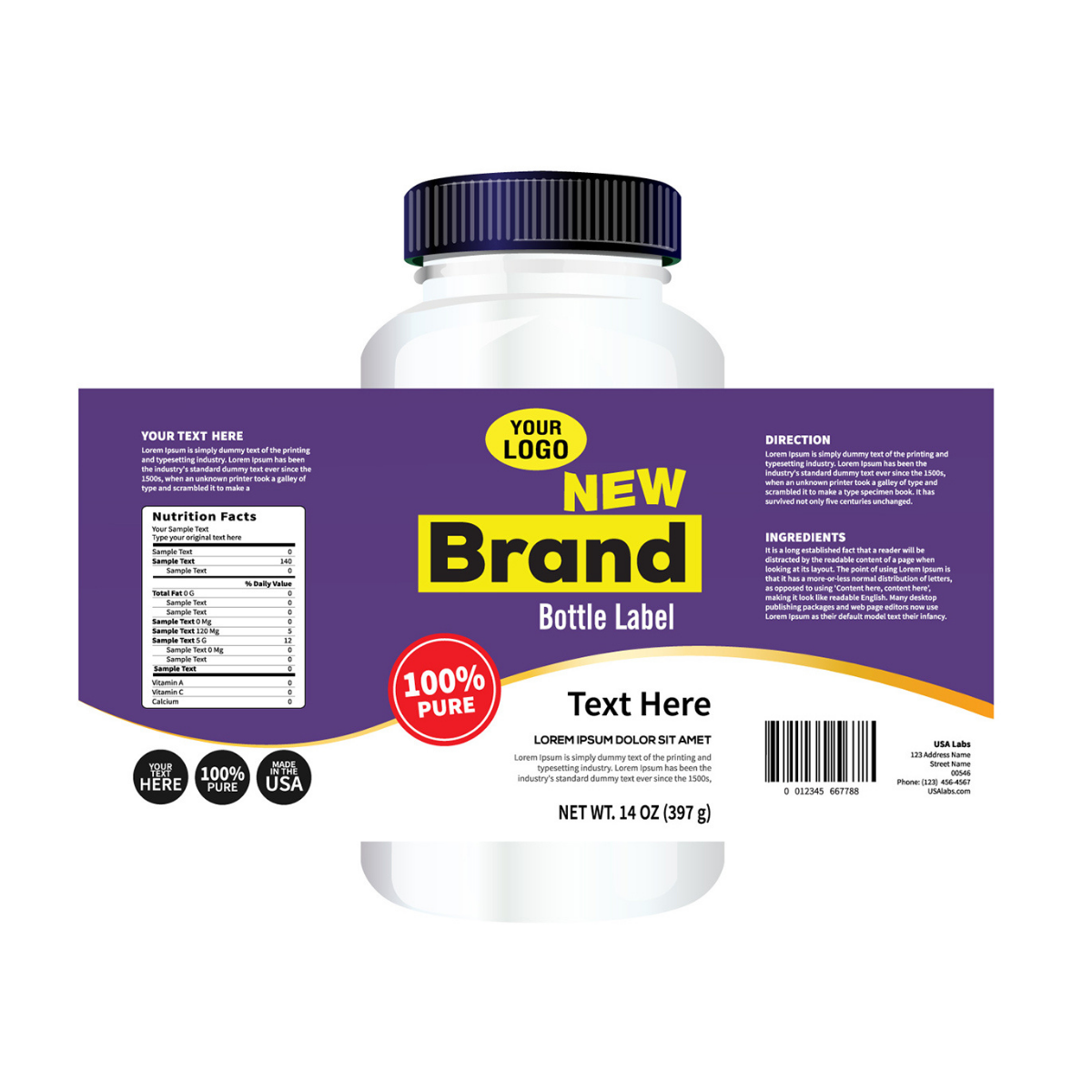 Everything You Need to Know About Supplement Bottle Stickers