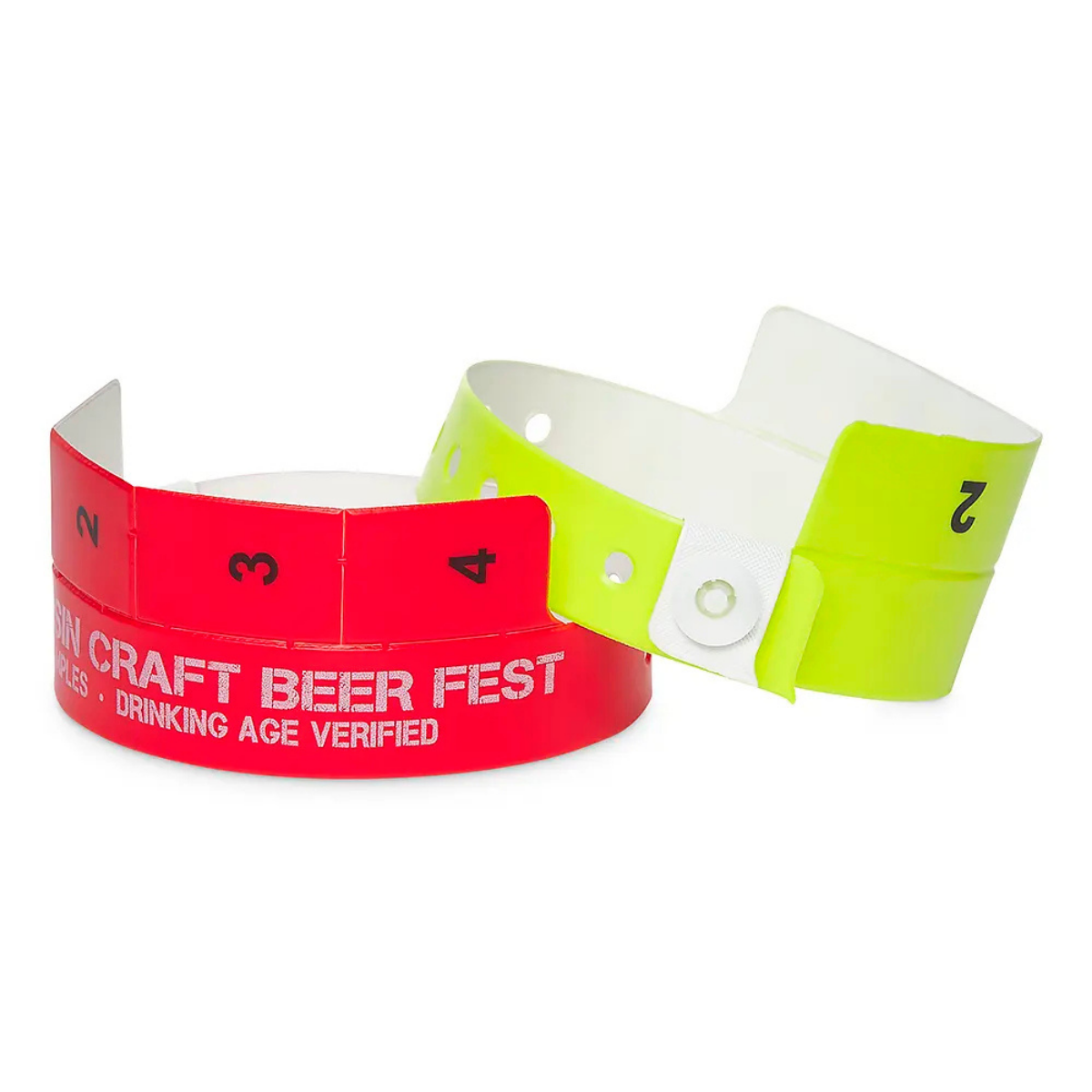 Custom Festival Wrist Stickers and Cloth Wristbands for Your Events