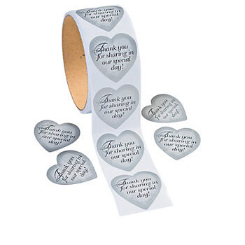 Wedding Roll Stickers