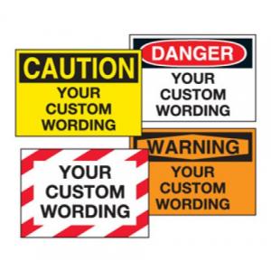 Warning stickers