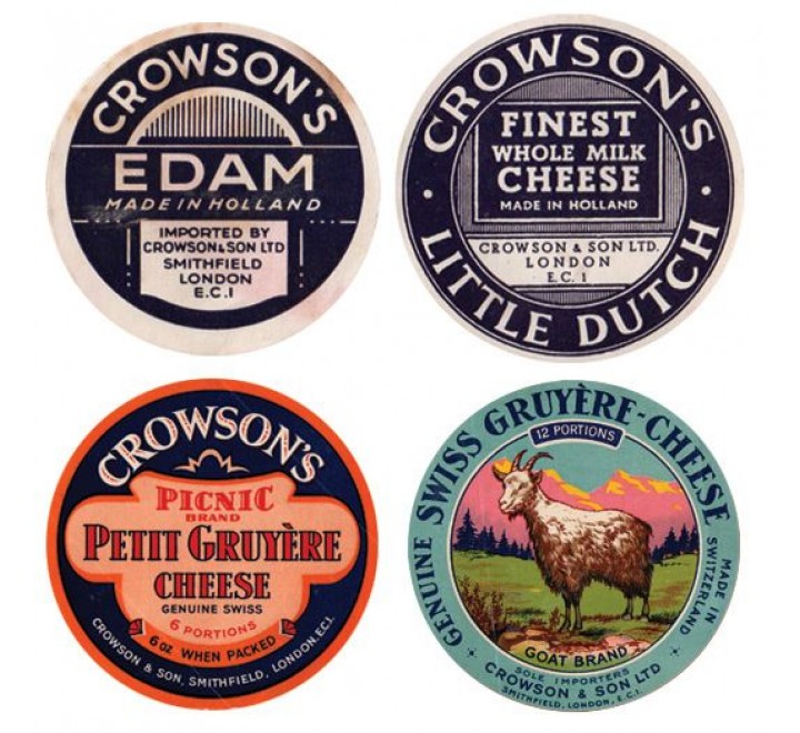 Round Cheese Labels