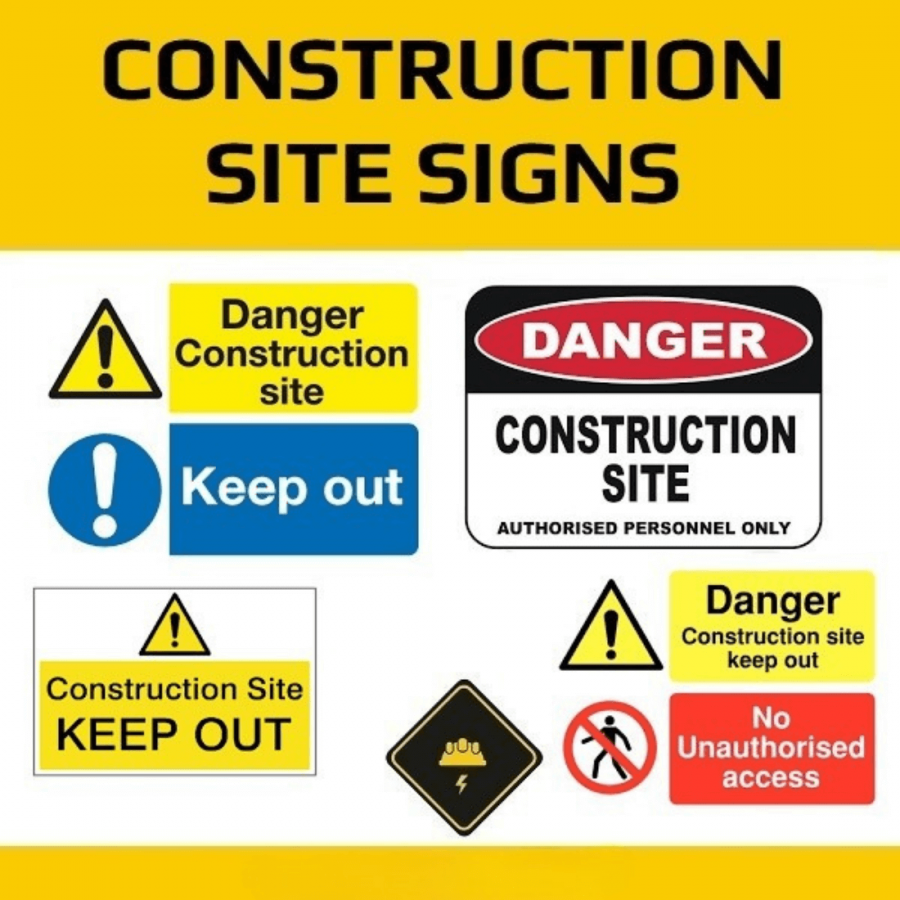 Construction Safety Stickers