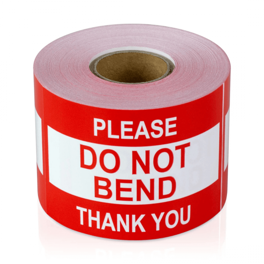Do Not Bend Stickers