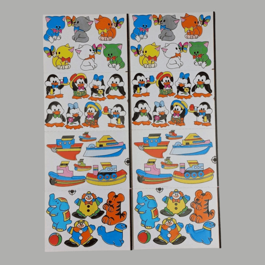 Multi-Up Sticker Sheets