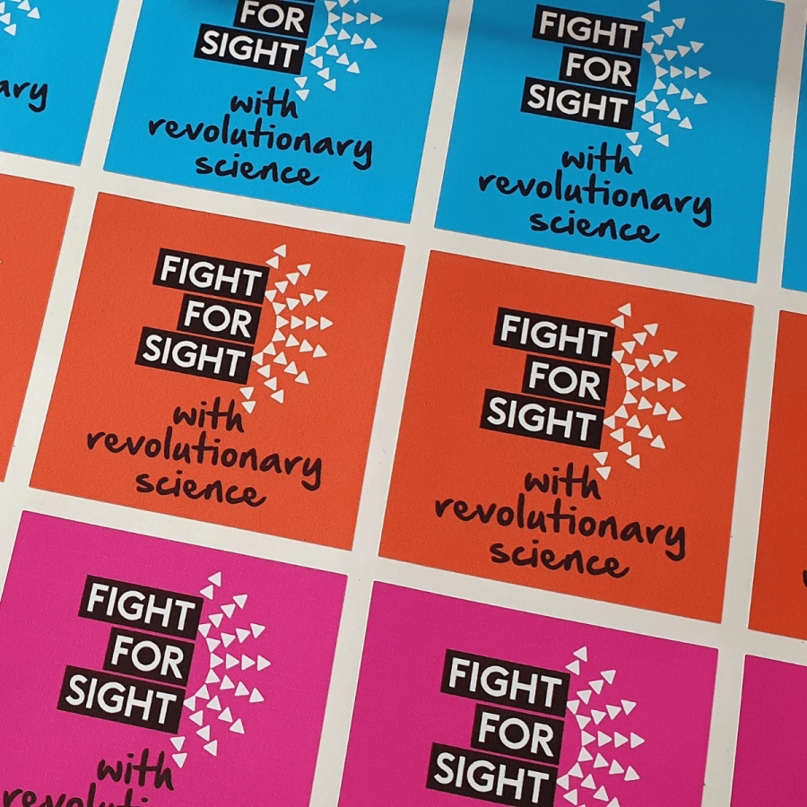 Satin Square Stickers