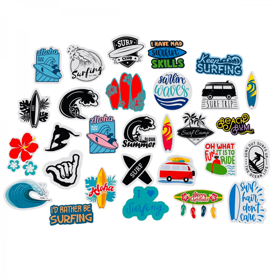 Surfboard Stickers