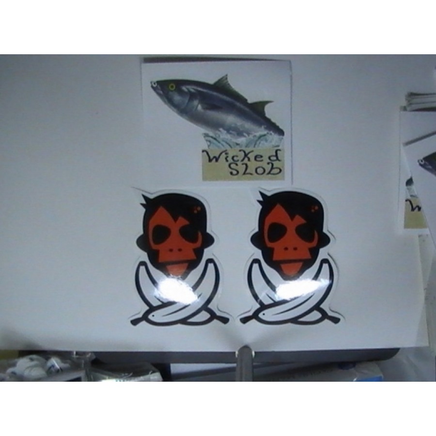 Clear Vinyl Rectangular Roll Stickers