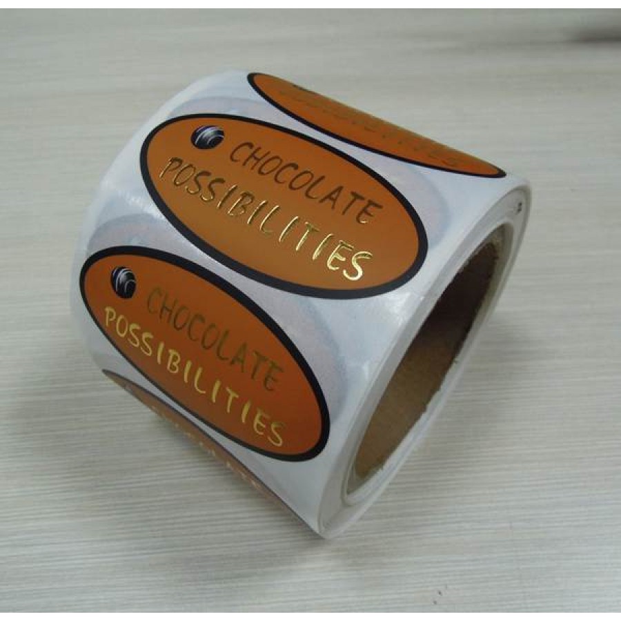 Custom Foil Roll Stickers