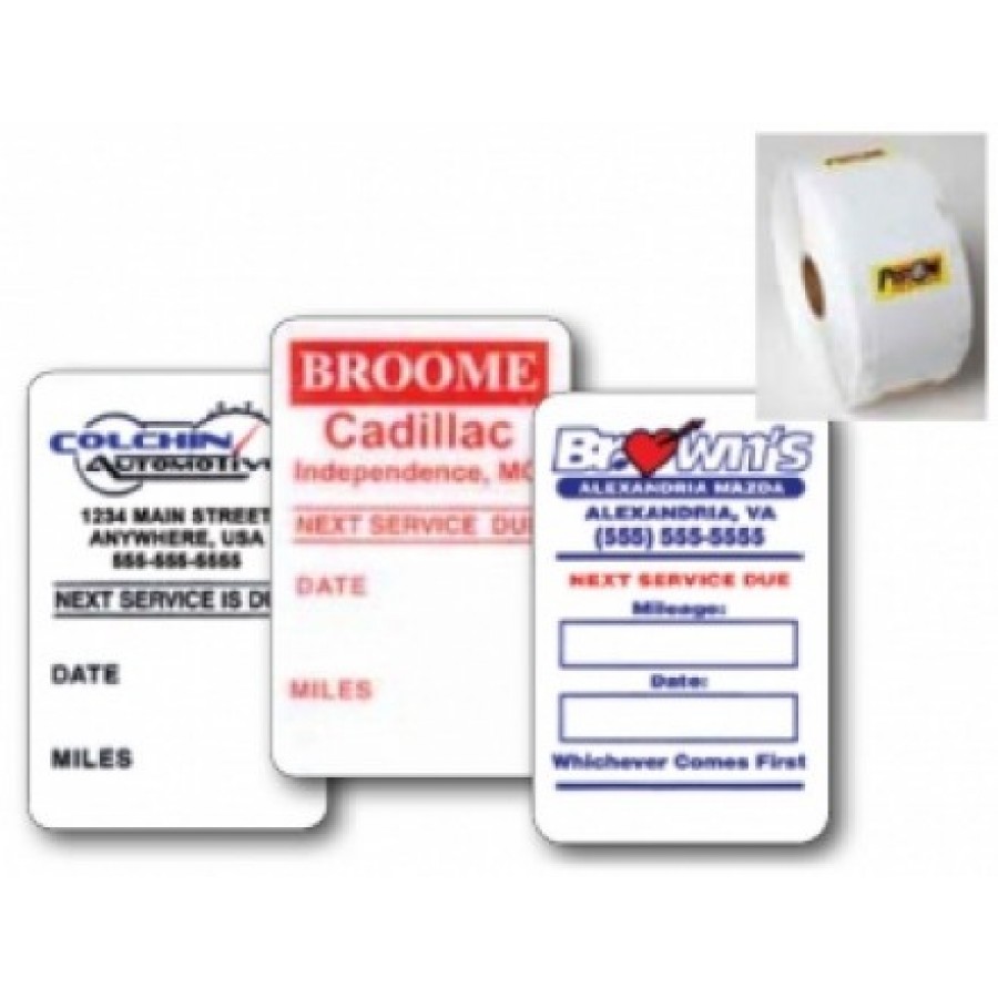 Custom Static Cling Roll Stickers