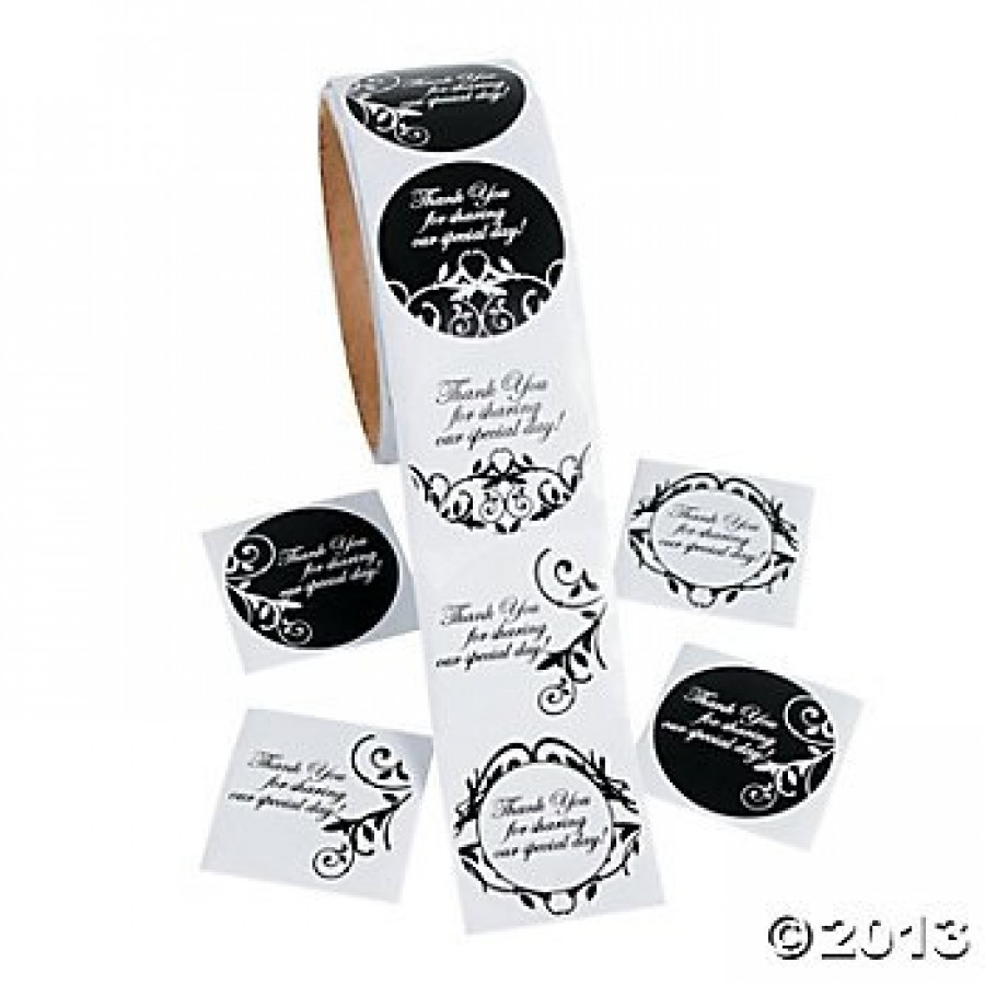 Custom Wedding Roll Stickers