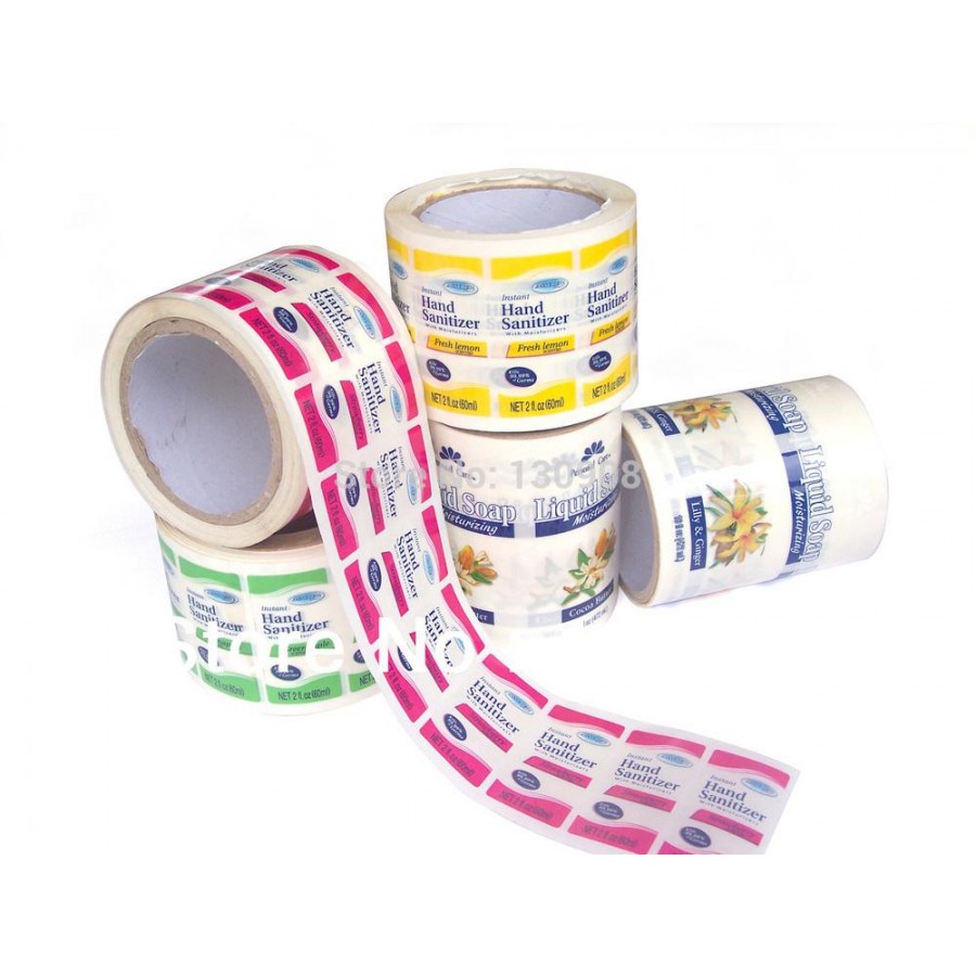 Custom Wholesale roll stickers