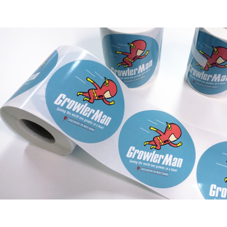 Die Cut Business Roll Stickers