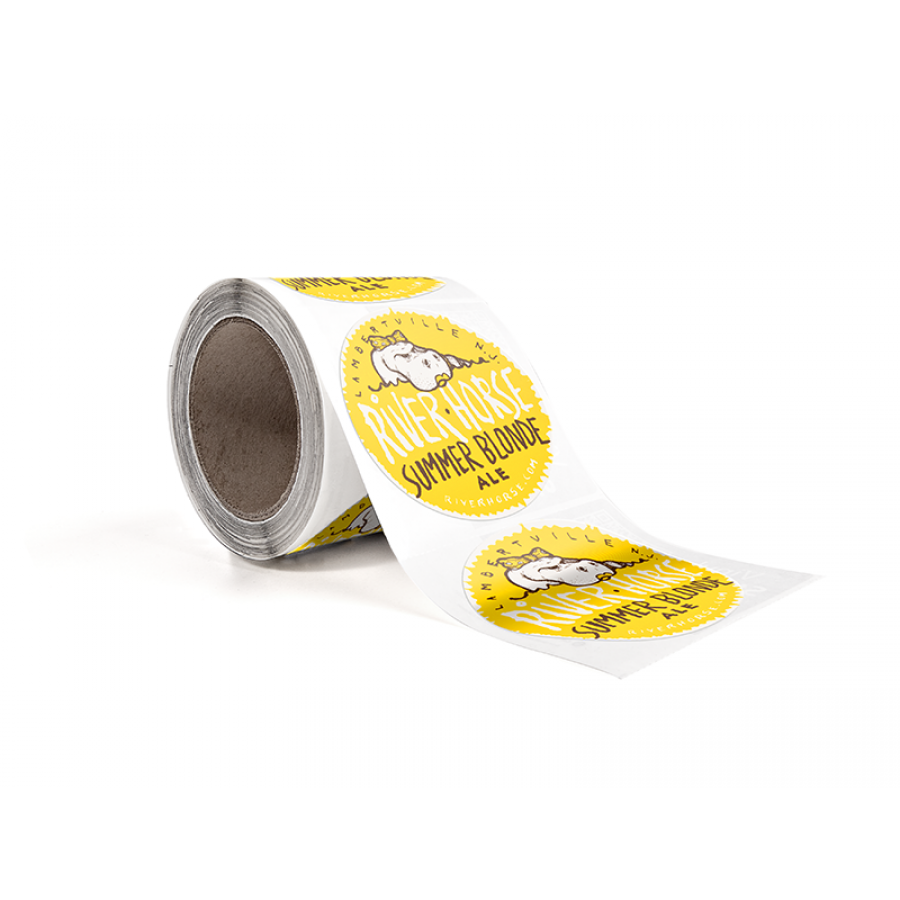 Die Cut Labels Roll Stickers
