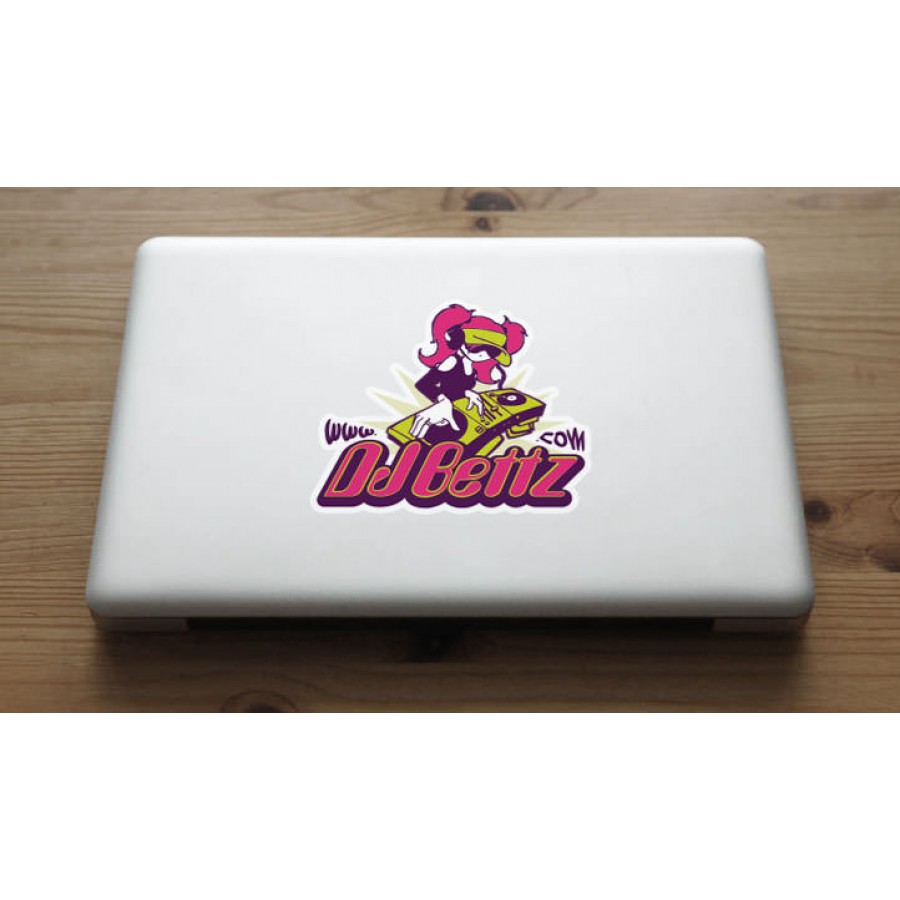 Die Cut Laptop Roll Stickers