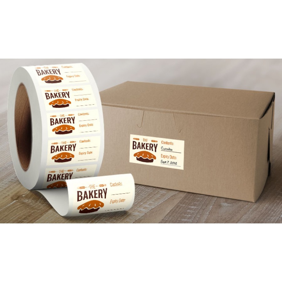 Rectangular Labels Roll Stickers