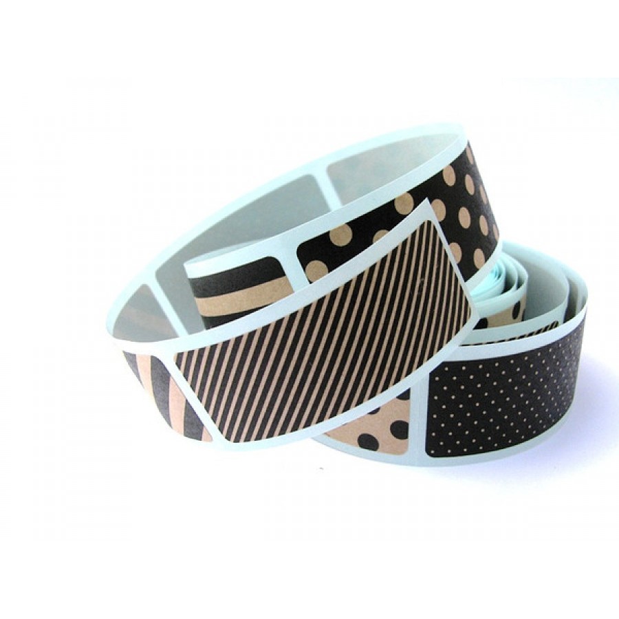 Rectangular Laptop Roll Stickers