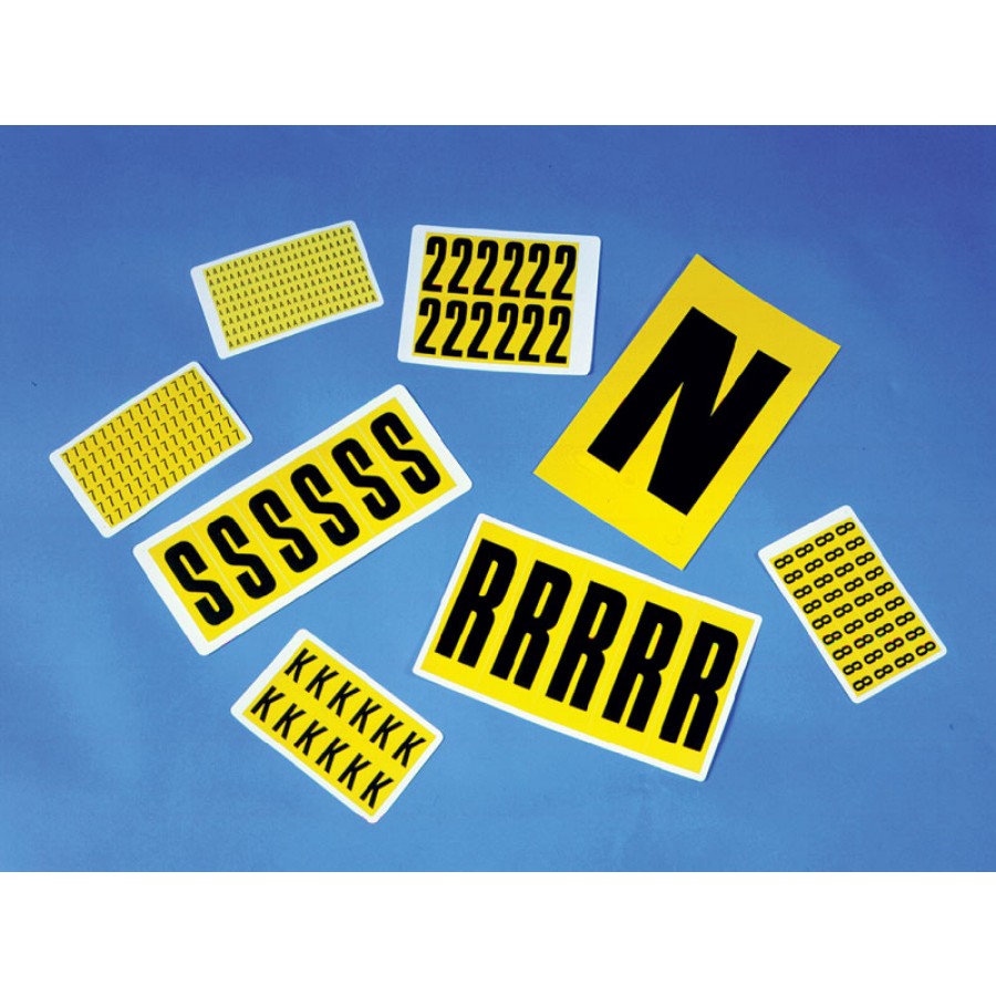 Rectangular Truck Roll Stickers