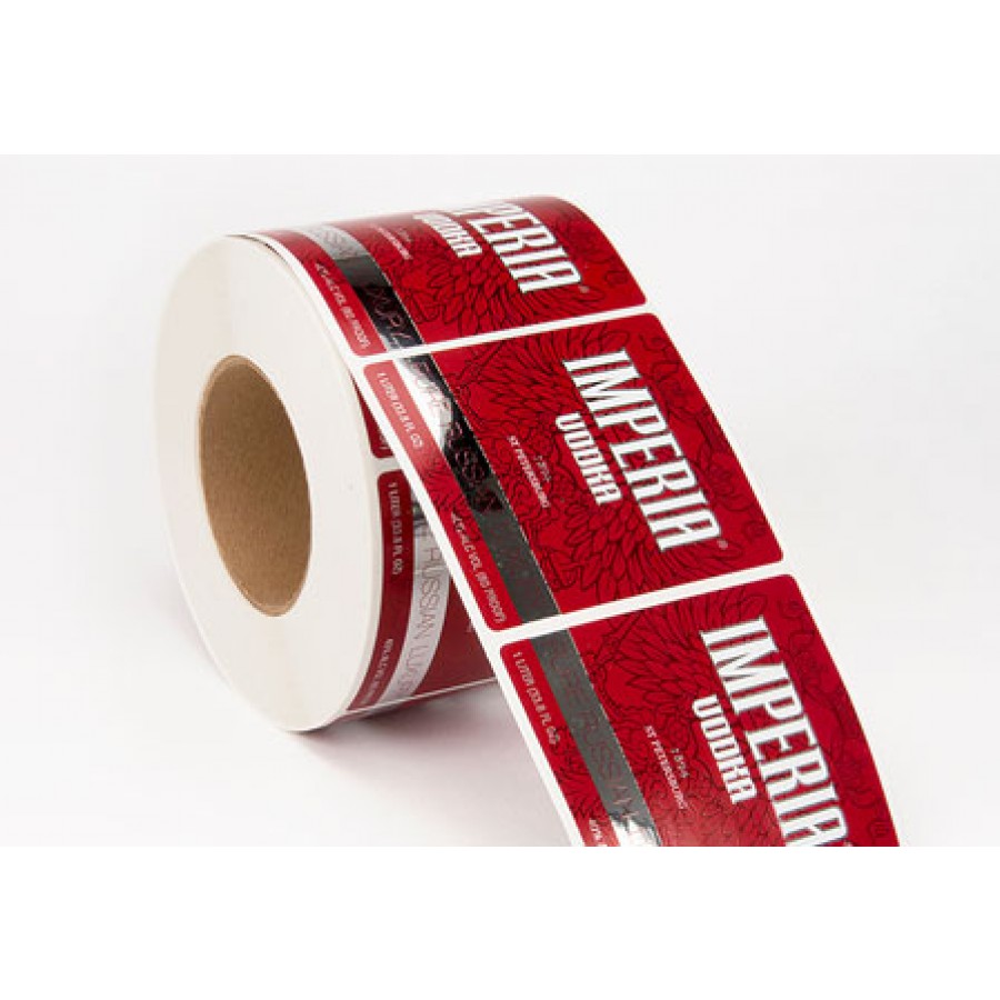 Rectangular Wedding Roll Stickers