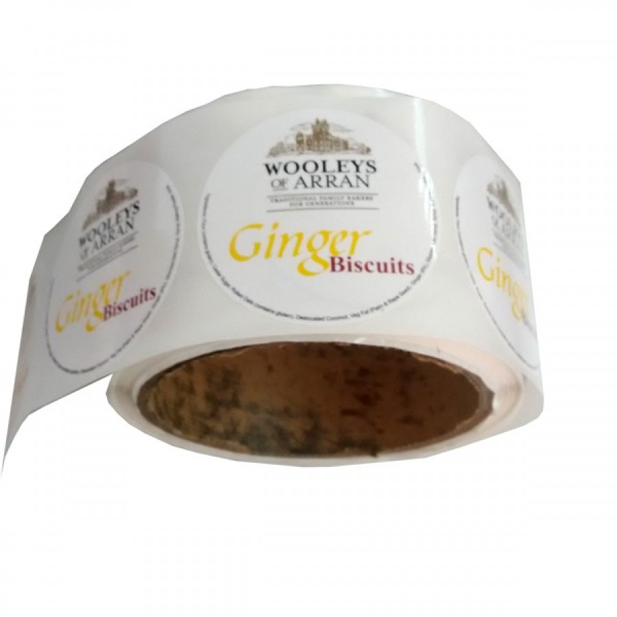 Round Custom Roll Stickers