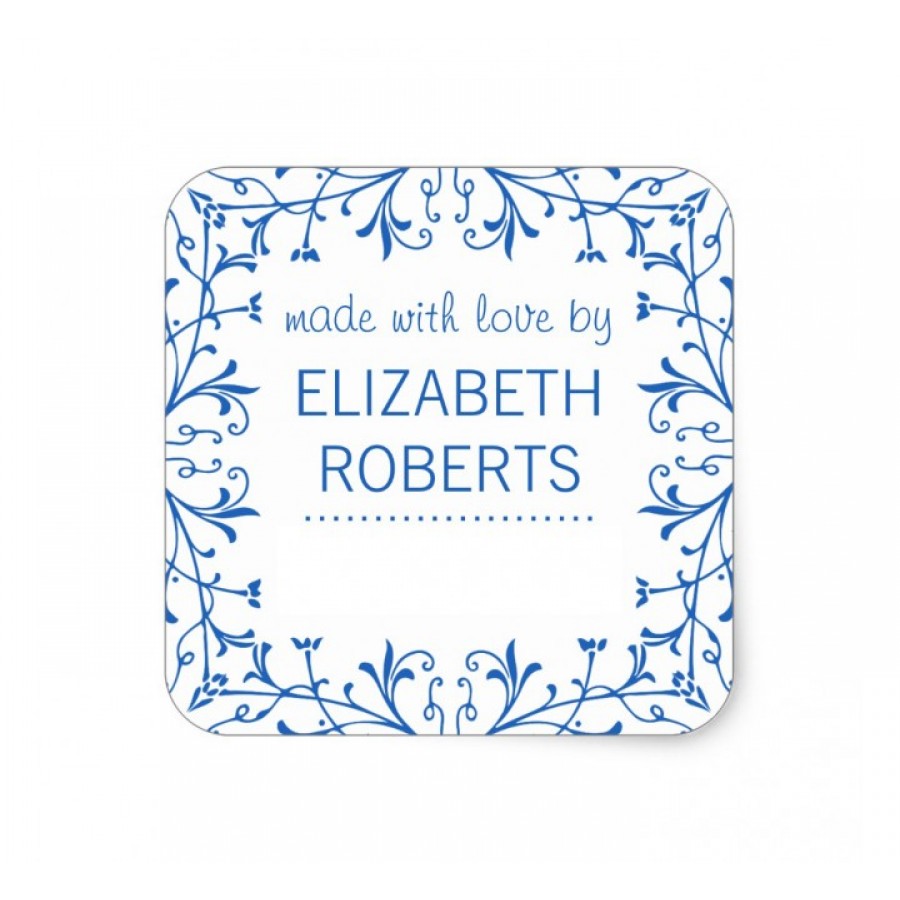 Square Canning Labels