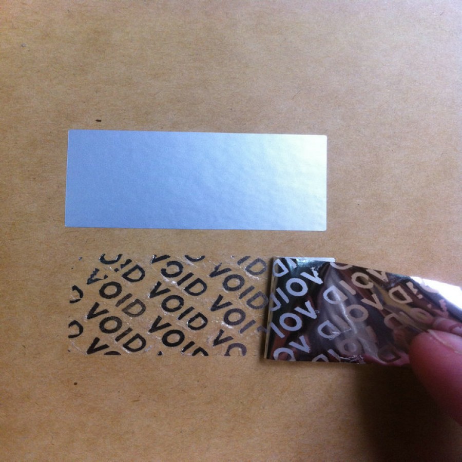 Square Packaging Roll Stickers