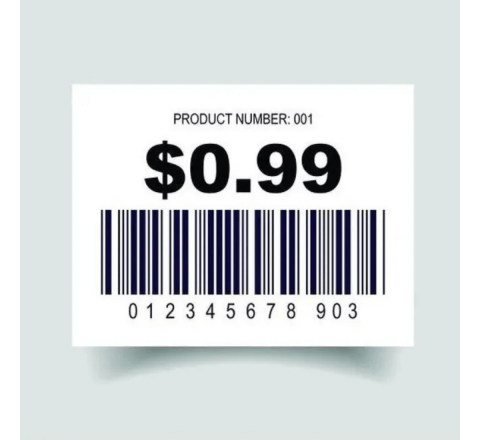 Barcode Price Stickers