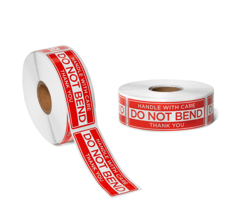 Do Not Bend Stickers