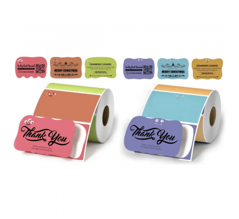 Paper Rectangle Labels