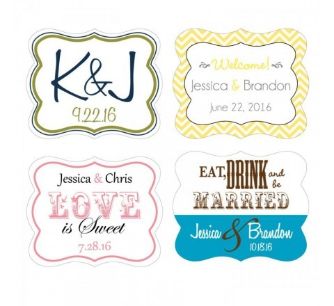 Die Cut Waterproof Labels